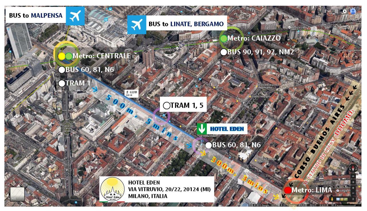 Hotel Eden Milano Dış mekan fotoğraf